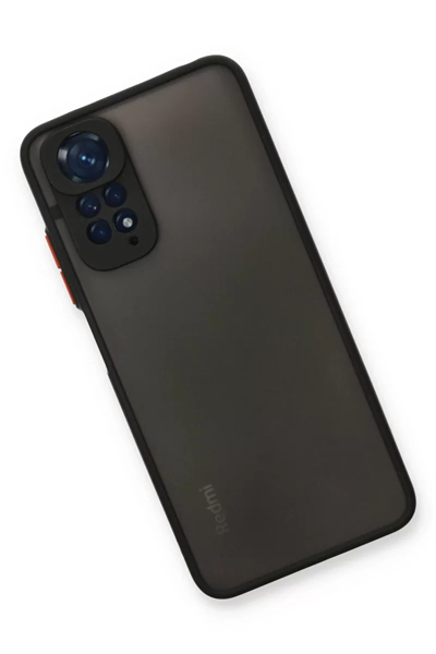 Xiaomi Redmi Note 11 Pro Kılıf Montreal Silikon Kapak - Siyah