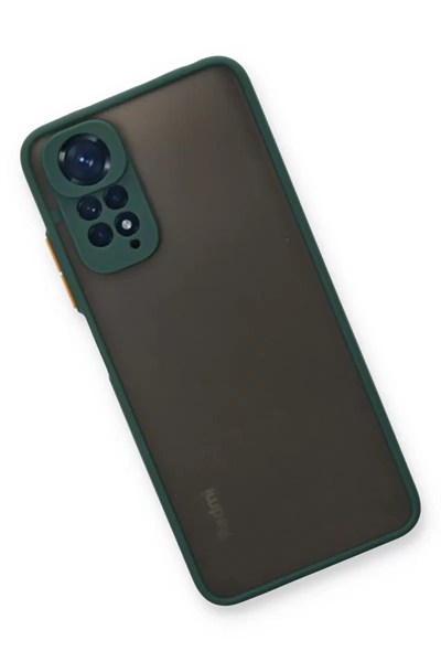 Xiaomi Redmi Note 11 Pro Kılıf Montreal Silikon Kapak - Yeşil