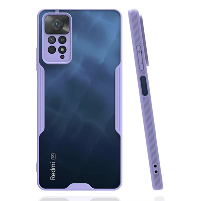 Xiaomi Redmi Note 11 Pro Kılıf Platin Silikon - Lila