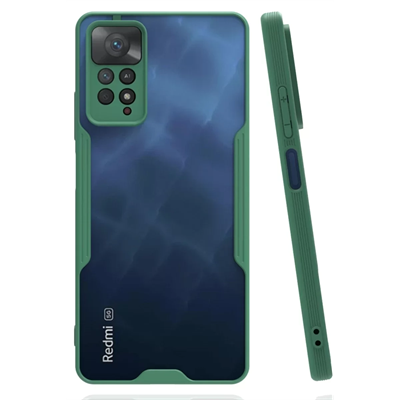 Xiaomi Redmi Note 11 Pro Kılıf Platin Silikon - Yeşil