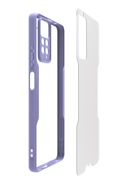 Xiaomi Redmi Note 11 Pro Kılıf Platin Silikon - Yeşil