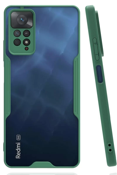 Xiaomi Redmi Note 11 Pro Kılıf Platin Silikon - Yeşil