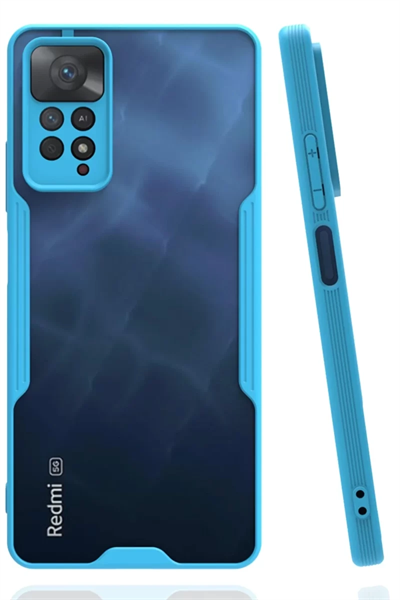 Xiaomi Redmi Note 11 Pro Kılıf Platin Silikon - Mavi