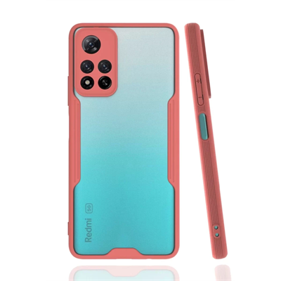 Xiaomi Redmi Note 11 Pro Plus 5G Kılıf Platin Silikon - Pembe