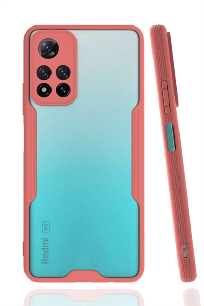 Xiaomi Redmi Note 11 Pro Plus 5G Kılıf Platin Silikon - Pembe