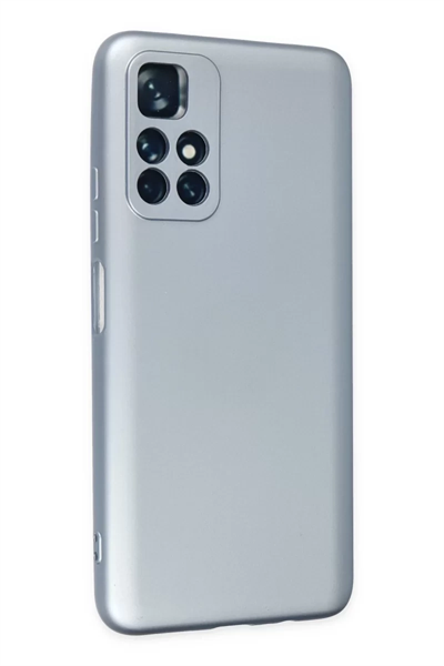 Xiaomi Redmi Note 11T Kılıf Nano içi Kadife Silikon - Sky Blue