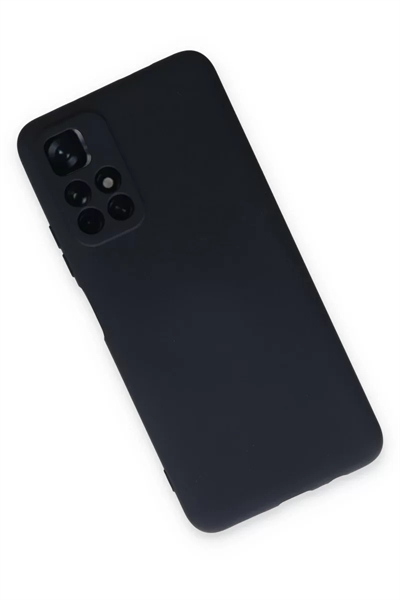 Xiaomi Redmi Note 11T Kılıf Nano içi Kadife Silikon - Lacivert