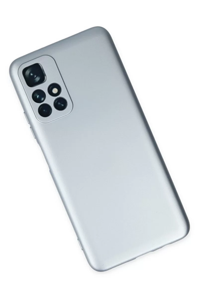 Xiaomi Redmi Note 11T Kılıf Nano içi Kadife Silikon - Sky Blue