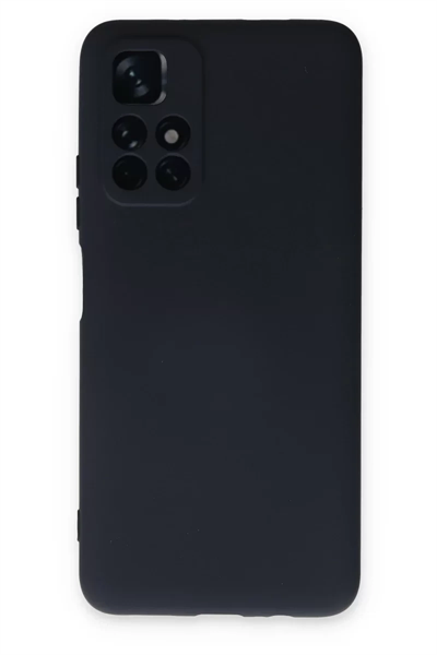 Xiaomi Redmi Note 11T Kılıf Nano içi Kadife Silikon - Lacivert
