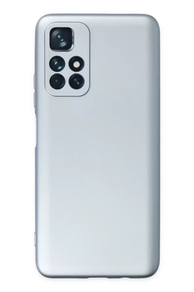 Xiaomi Redmi Note 11T Kılıf Nano içi Kadife Silikon - Sky Blue