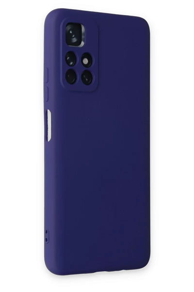 Xiaomi Redmi Note 11T Kılıf Nano içi Kadife Silikon - Mor