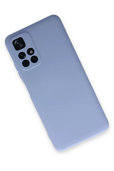 Xiaomi Redmi Note 11T Kılıf Nano içi Kadife Silikon - Lila