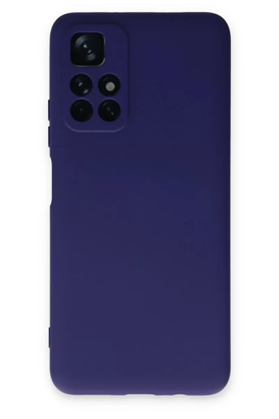 Xiaomi Redmi Note 11T Kılıf Nano içi Kadife Silikon - Mor