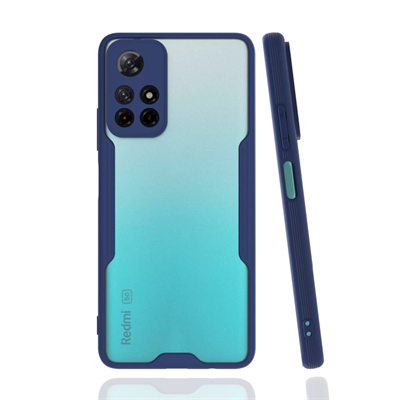 Xiaomi Redmi Note 11T Kılıf Platin Silikon - Lacivert