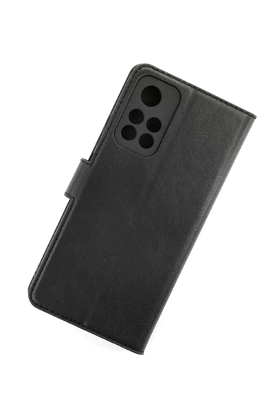 Xiaomi Redmi Note 11T Kılıf Trend S Plus Kapaklı Kılıf - Siyah