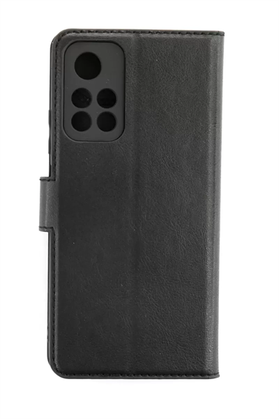 Xiaomi Redmi Note 11T Kılıf Trend S Plus Kapaklı Kılıf - Siyah