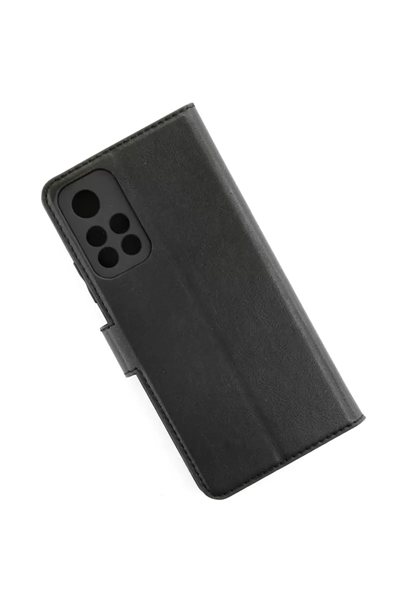Xiaomi Redmi Note 11T Kılıf Trend S Plus Kapaklı Kılıf - Siyah