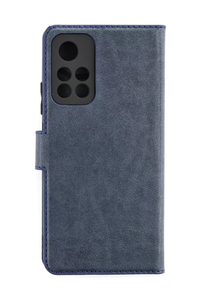Xiaomi Redmi Note 11T Kılıf Trend S Plus Kapaklı Kılıf - Lacivert