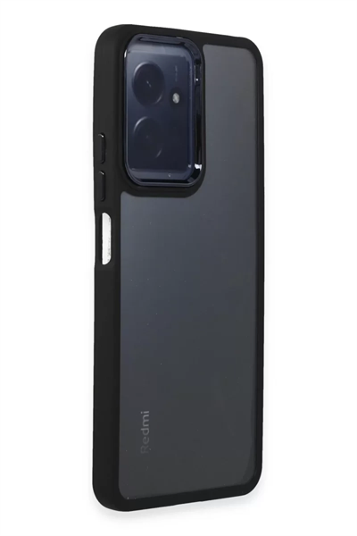 Xiaomi Redmi Note 12 4G Kılıf Dora Kapak - Siyah