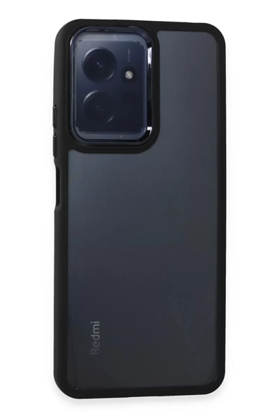 Xiaomi Redmi Note 12 4G Kılıf Dora Kapak - Siyah
