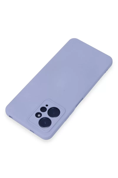 Xiaomi Redmi Note 12 4G Kılıf Nano içi Kadife Silikon - Lila