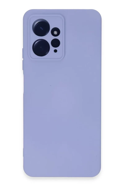 Xiaomi Redmi Note 12 4G Kılıf Nano içi Kadife Silikon - Lila