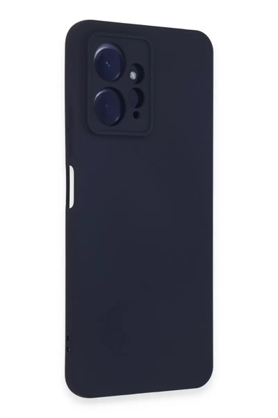Xiaomi Redmi Note 12 4G Kılıf Nano içi Kadife Silikon - Lacivert
