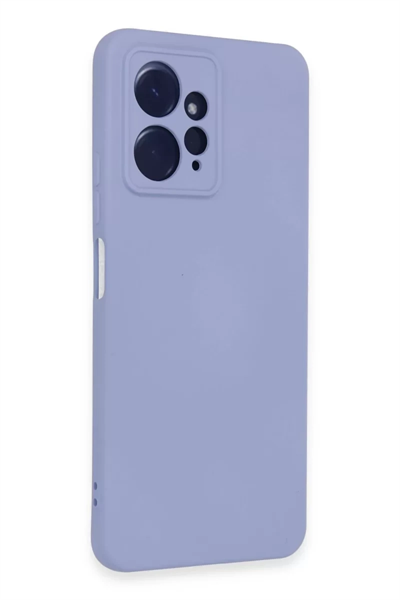 Xiaomi Redmi Note 12 4G Kılıf Nano içi Kadife Silikon - Lila