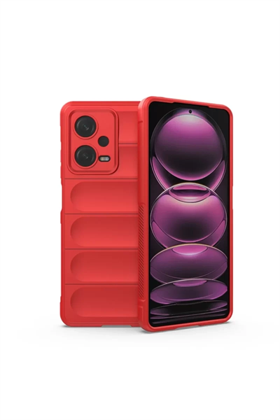 Xiaomi Redmi Note 12 4G Kılıf Optimum Silikon - Kırmızı