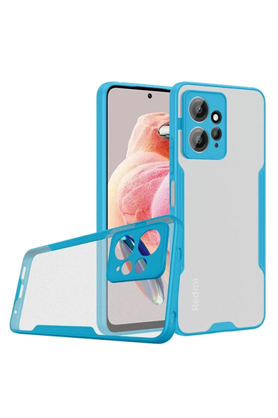 Xiaomi Redmi Note 12 4G Kılıf Platin Silikon - Mavi
