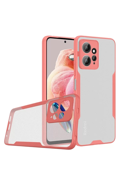 Xiaomi Redmi Note 12 4G Kılıf Platin Silikon - Pembe