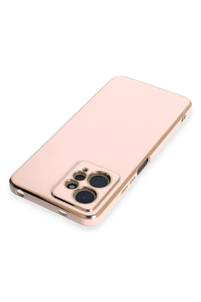 Xiaomi Redmi Note 12 4G Kılıf Volet Silikon - Pembe