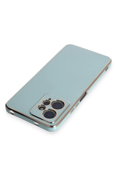 Xiaomi Redmi Note 12 4G Kılıf Volet Silikon - Açık Yeşil