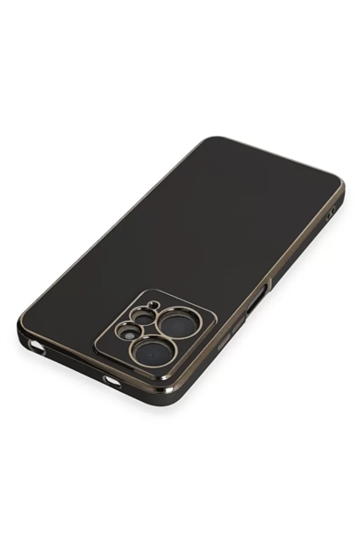 Xiaomi Redmi Note 12 4G Kılıf Volet Silikon - Siyah