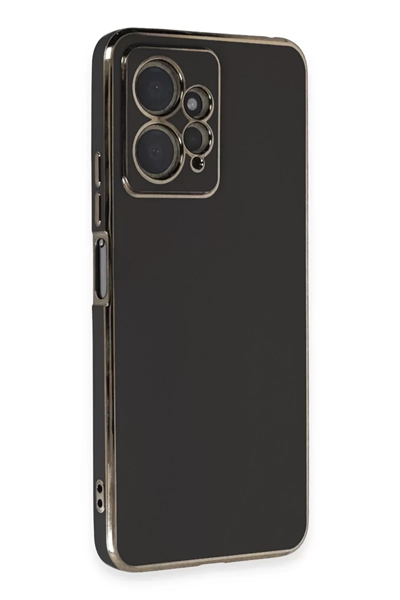 Xiaomi Redmi Note 12 4G Kılıf Volet Silikon - Siyah