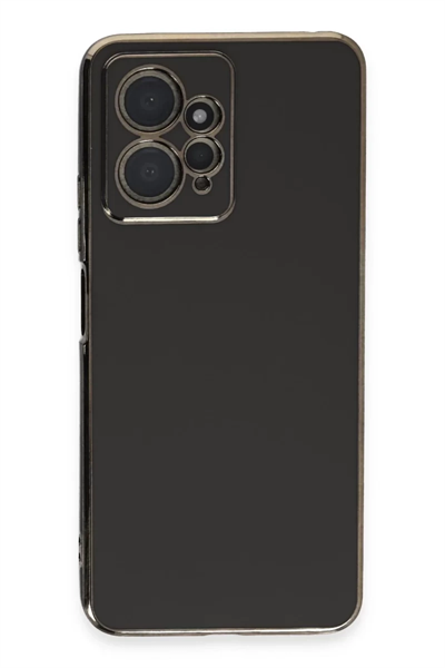 Xiaomi Redmi Note 12 4G Kılıf Volet Silikon - Siyah