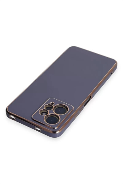 Xiaomi Redmi Note 12 4G Kılıf Volet Silikon - Mavi