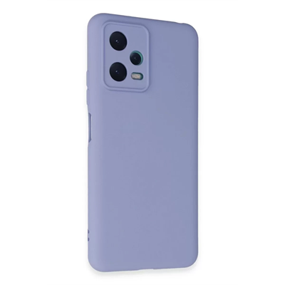 Xiaomi Redmi Note 12 5G Kılıf Nano içi Kadife Silikon - Lila