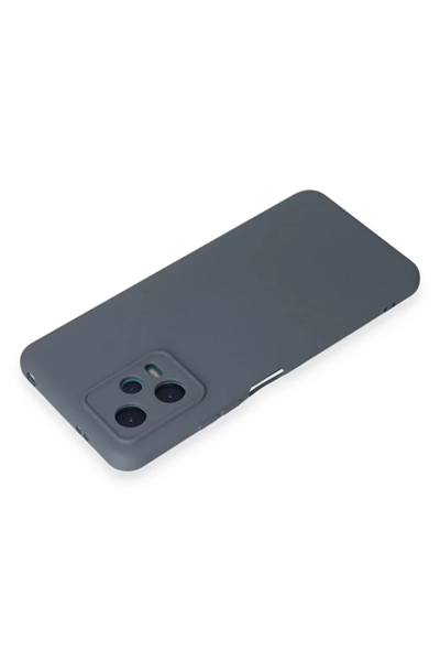 Xiaomi Redmi Note 12 5G Kılıf Nano içi Kadife Silikon - Gri