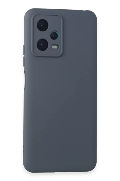 Xiaomi Redmi Note 12 5G Kılıf Nano içi Kadife Silikon - Gri