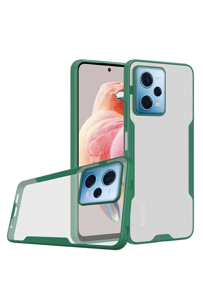 Xiaomi Redmi Note 12 5G Kılıf Platin Silikon - Yeşil