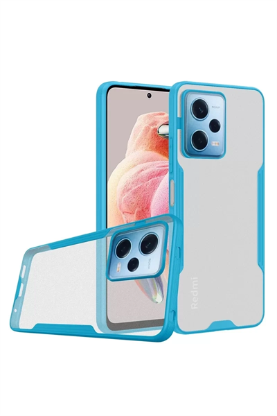 Xiaomi Redmi Note 12 5G Kılıf Platin Silikon - Mavi