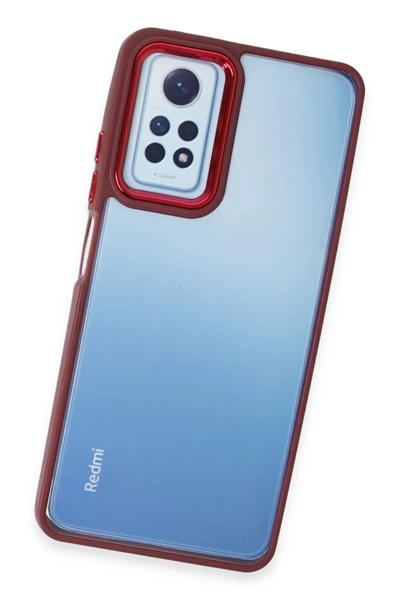 Xiaomi Redmi Note 12 Pro 4G Kılıf Dora Kapak - Kırmızı