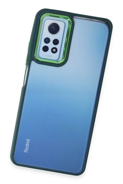 Xiaomi Redmi Note 12 Pro 4G Kılıf Dora Kapak - Haki Yeşil