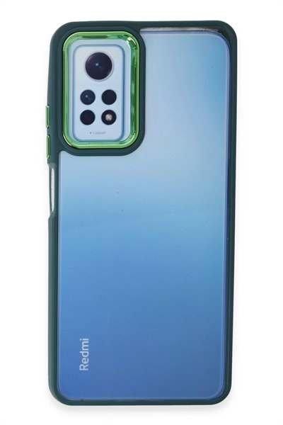 Xiaomi Redmi Note 12 Pro 4G Kılıf Dora Kapak - Haki Yeşil
