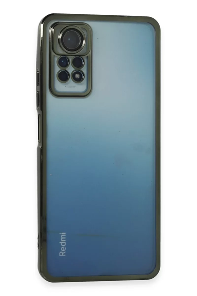 Xiaomi Redmi Note 12 Pro 4G Kılıf Lensli Silikon - Yeşil