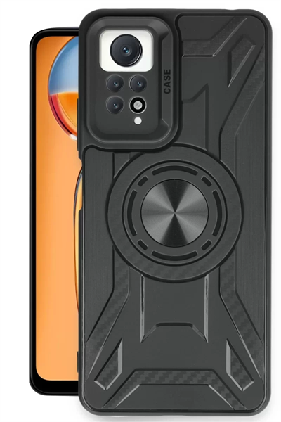 Xiaomi Redmi Note 12 Pro 4G Kılıf Lincoln Silikon - Siyah