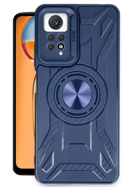 Xiaomi Redmi Note 12 Pro 4G Kılıf Lincoln Silikon - Lacivert