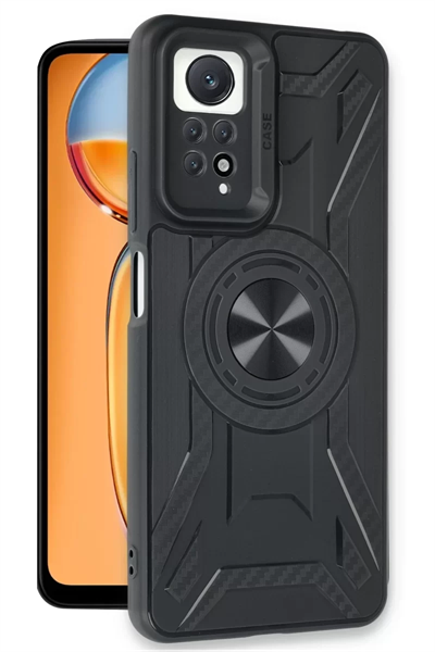 Xiaomi Redmi Note 12 Pro 4G Kılıf Lincoln Silikon - Siyah