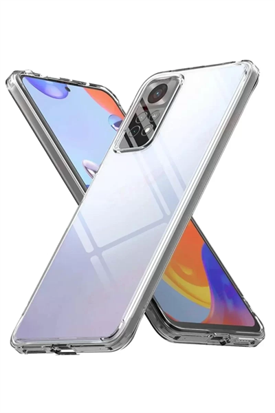 Xiaomi Redmi Note 12 Pro 4G Kılıf Lüx Şeffaf Silikon